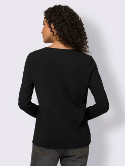 T-shirt à manches longues qualité coton doux sur la peau