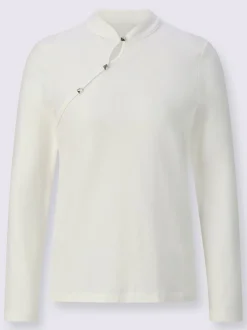 T-shirt à manches longues qualité coton doux sur la peau