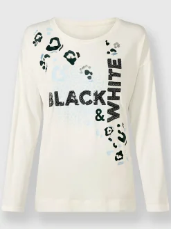 T-shirt à manches longues qualité viscose douce