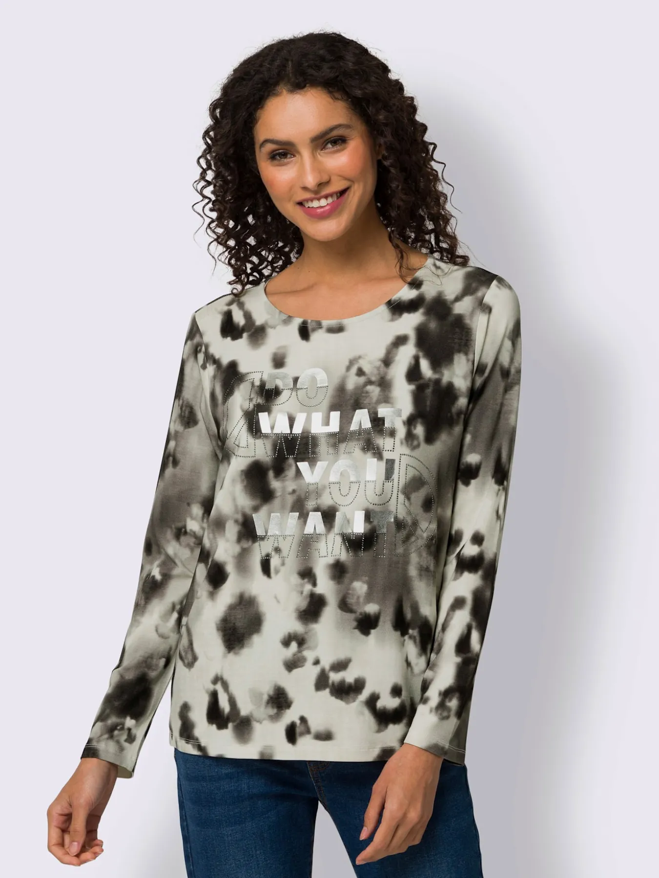 T-shirt à manches longues qualité viscose douce