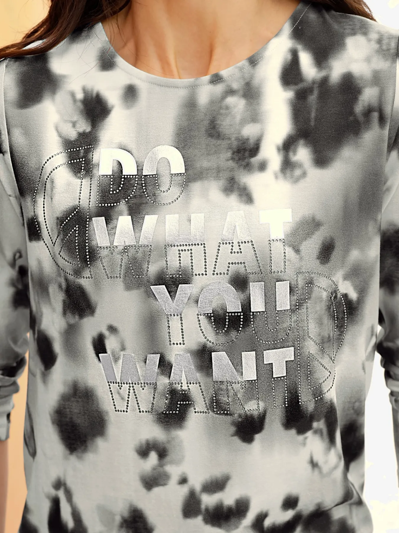 T-shirt à manches longues qualité viscose douce