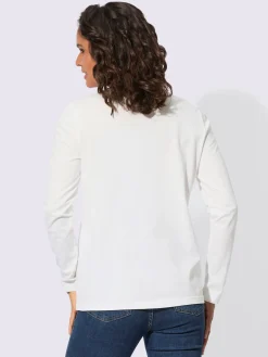 T-shirt à manches longues un basique facile à assortir