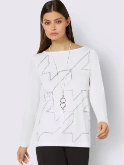 T-shirt à manches longues viscose