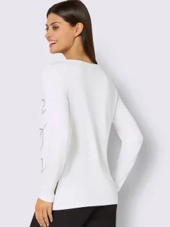 T-shirt à manches longues viscose