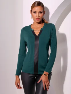 T-shirt à manches longues viscose