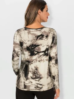 T-shirt à manches longues viscose