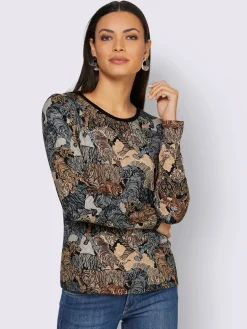 T-shirt à manches longues viscose