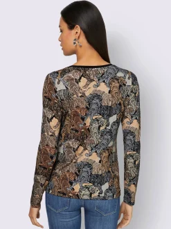 T-shirt à manches longues viscose