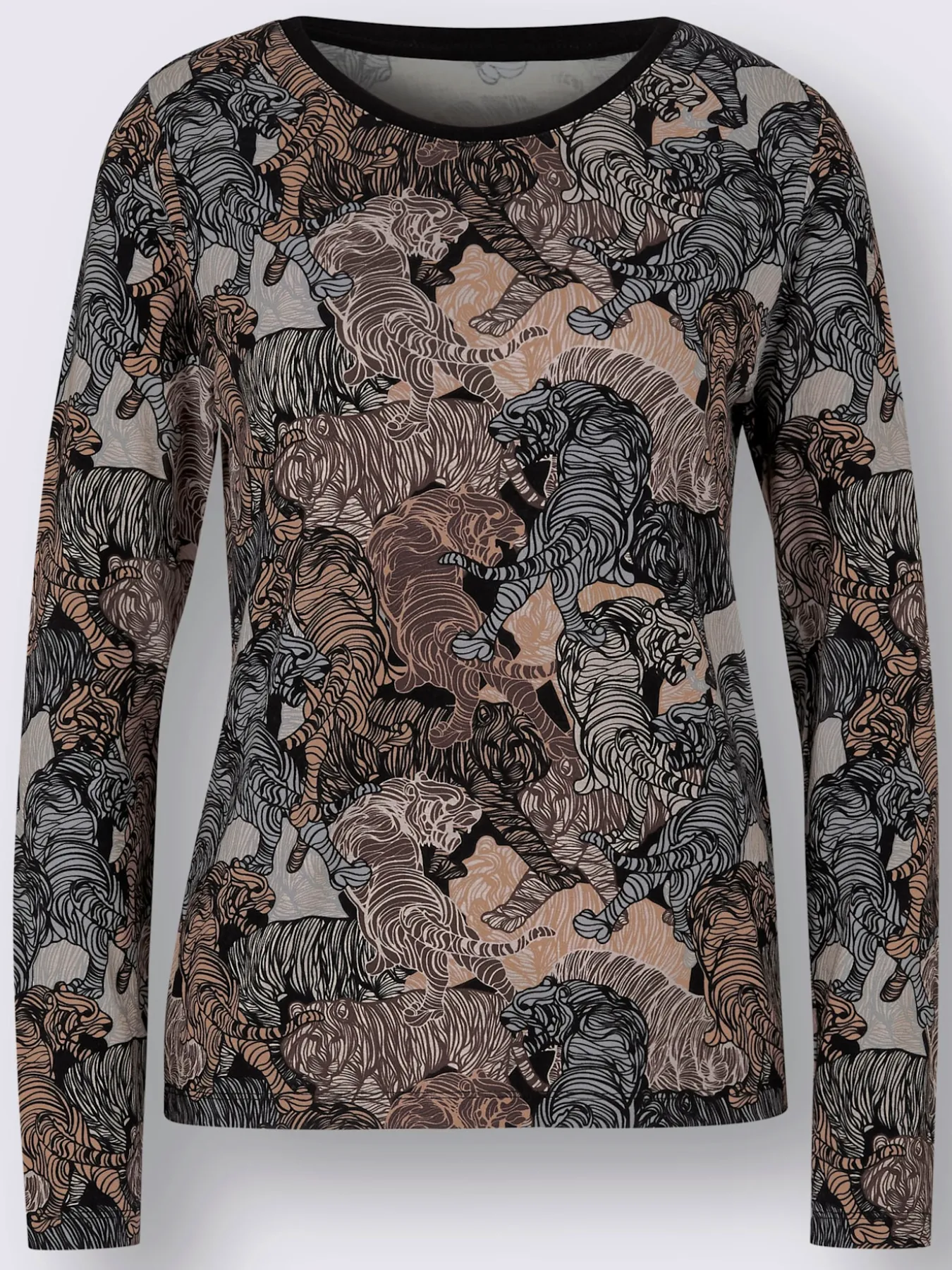 T-shirt à manches longues viscose