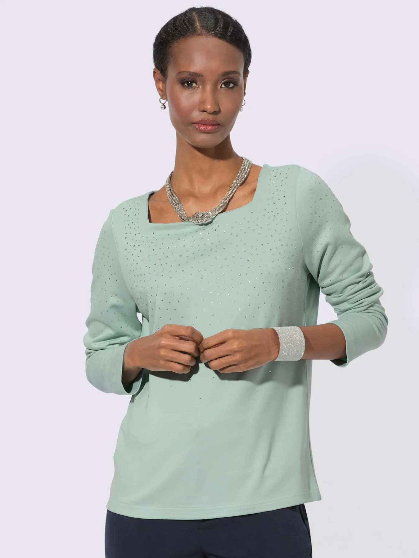 T-shirt à manches longues viscose