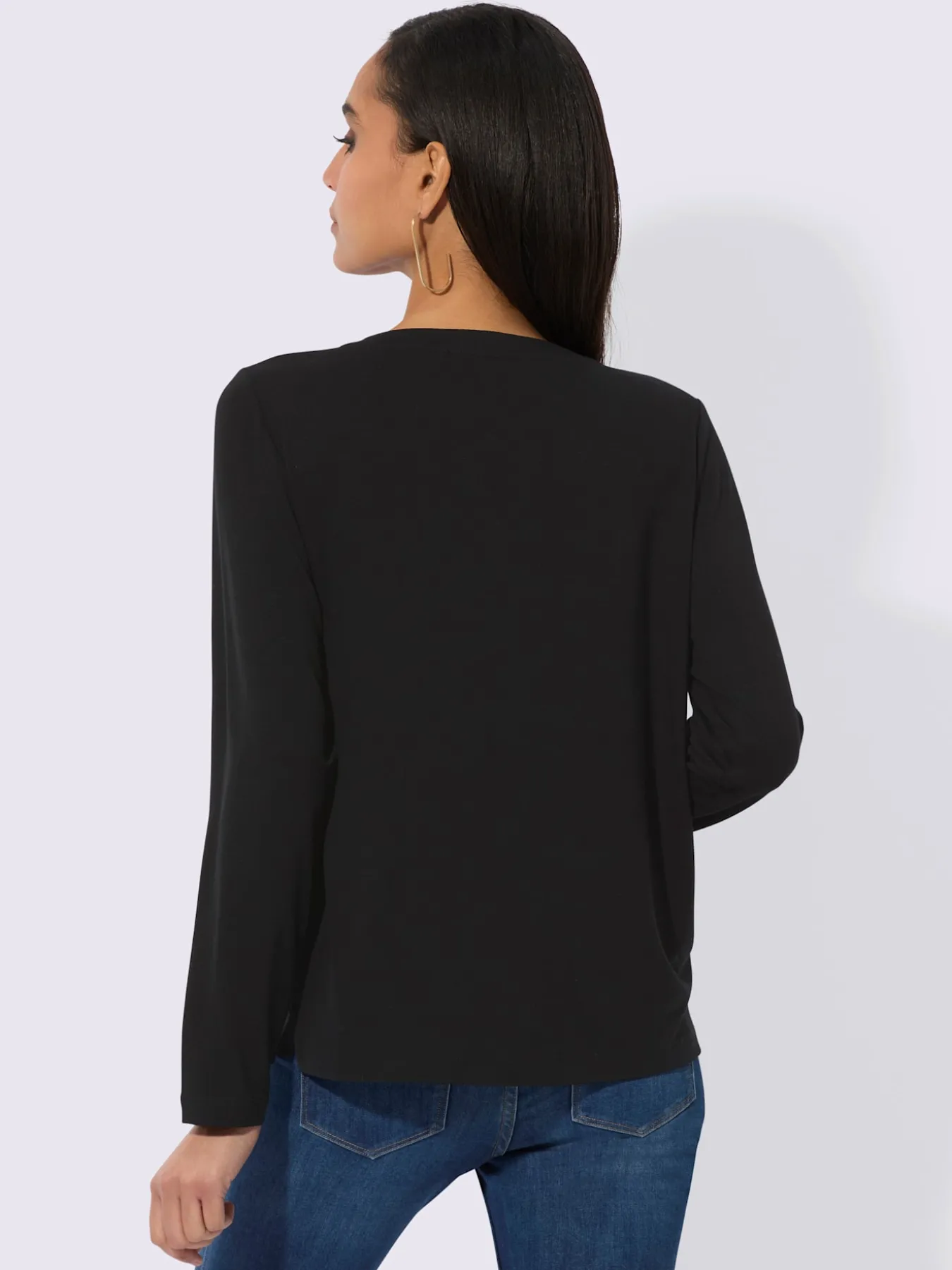 T-shirt à manches longues viscose