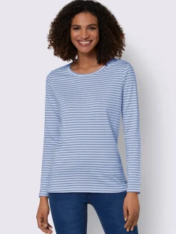 T-shirt à rayures 50% coton