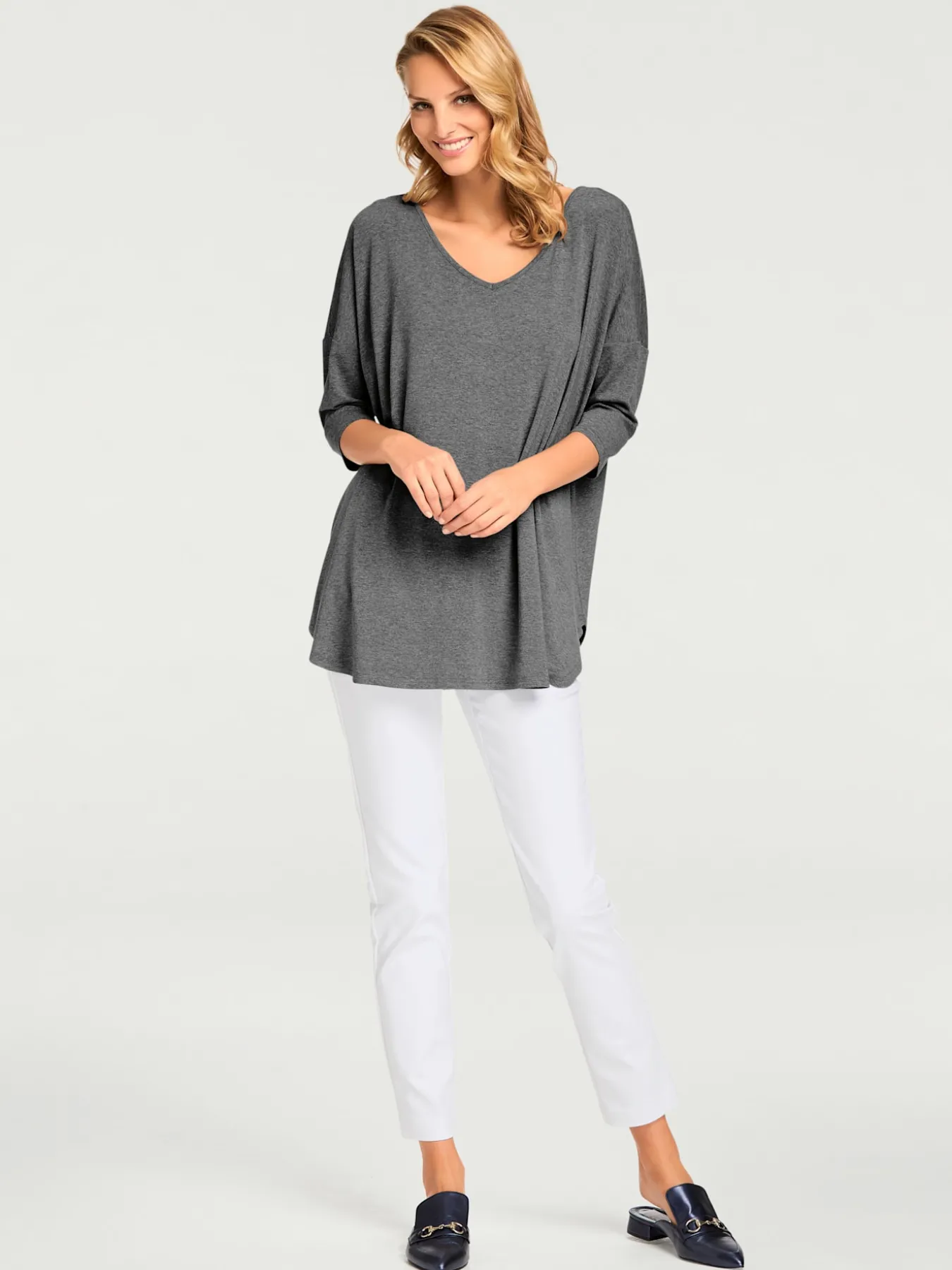 T-shirt ample look sportif décontracté