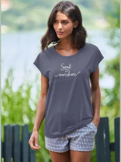 T-shirt avec imprimé devant