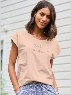 T-shirt avec imprimé devant
