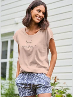 T-shirt avec imprimé devant