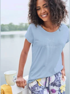 T-shirt avec imprimé devant