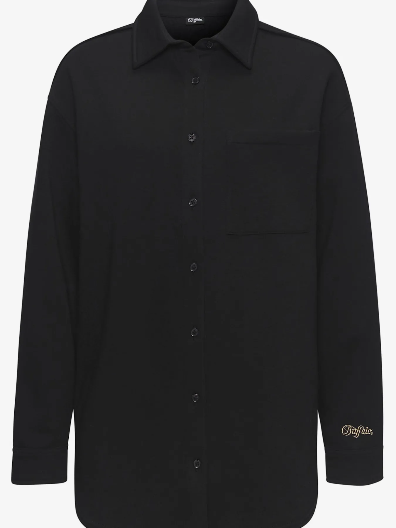 T-shirt chemise aux coloris unis