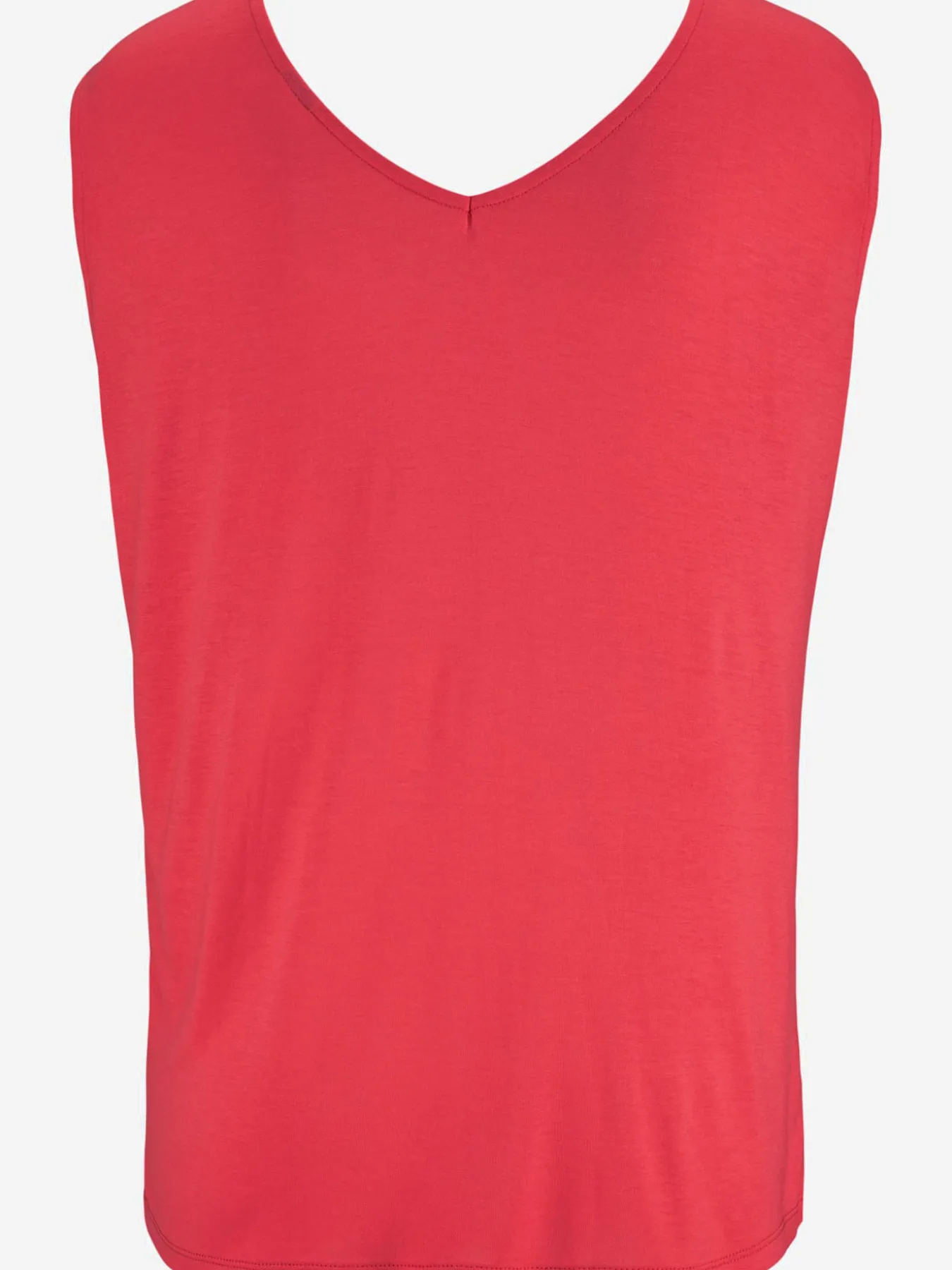 T-shirt col v avec cordons