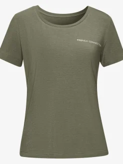 T-shirt de nuit à encolure ronde
