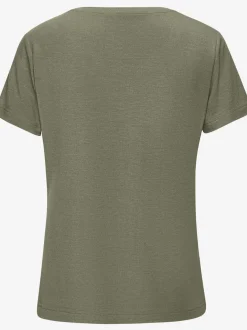 T-shirt de nuit à encolure ronde