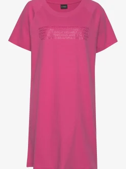 T-shirt de nuit avec imprimé texte devant