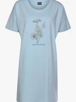 T-shirt de nuit court par lot de 2