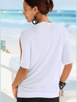 T-shirt de plage imprimé