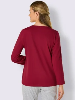 T-shirt de pyjama jersey fin