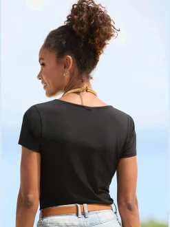 T-shirt doublure devant