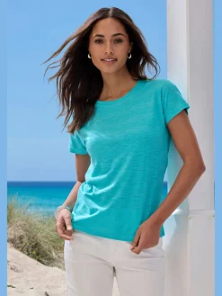 T-shirt effet structuré tendance