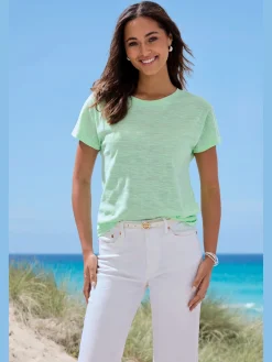 T-shirt effet structuré tendance