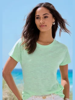 T-shirt effet structuré tendance