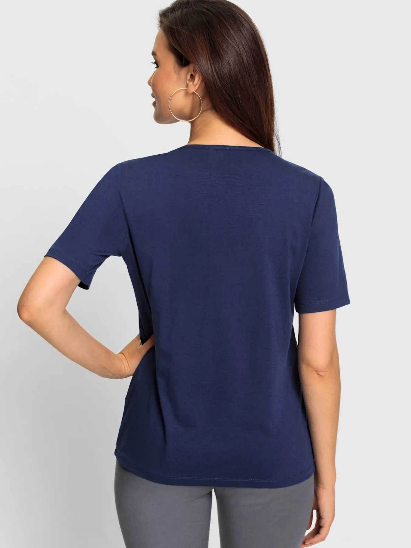 T-shirt en dentelle 50% modal