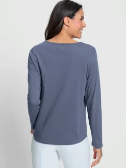 T-shirt en dentelle 50% modal