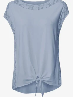 T-shirt en dentelle look romantique