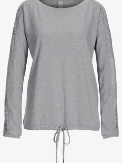 T-shirt en dentelle superbes empiècements en dentelle