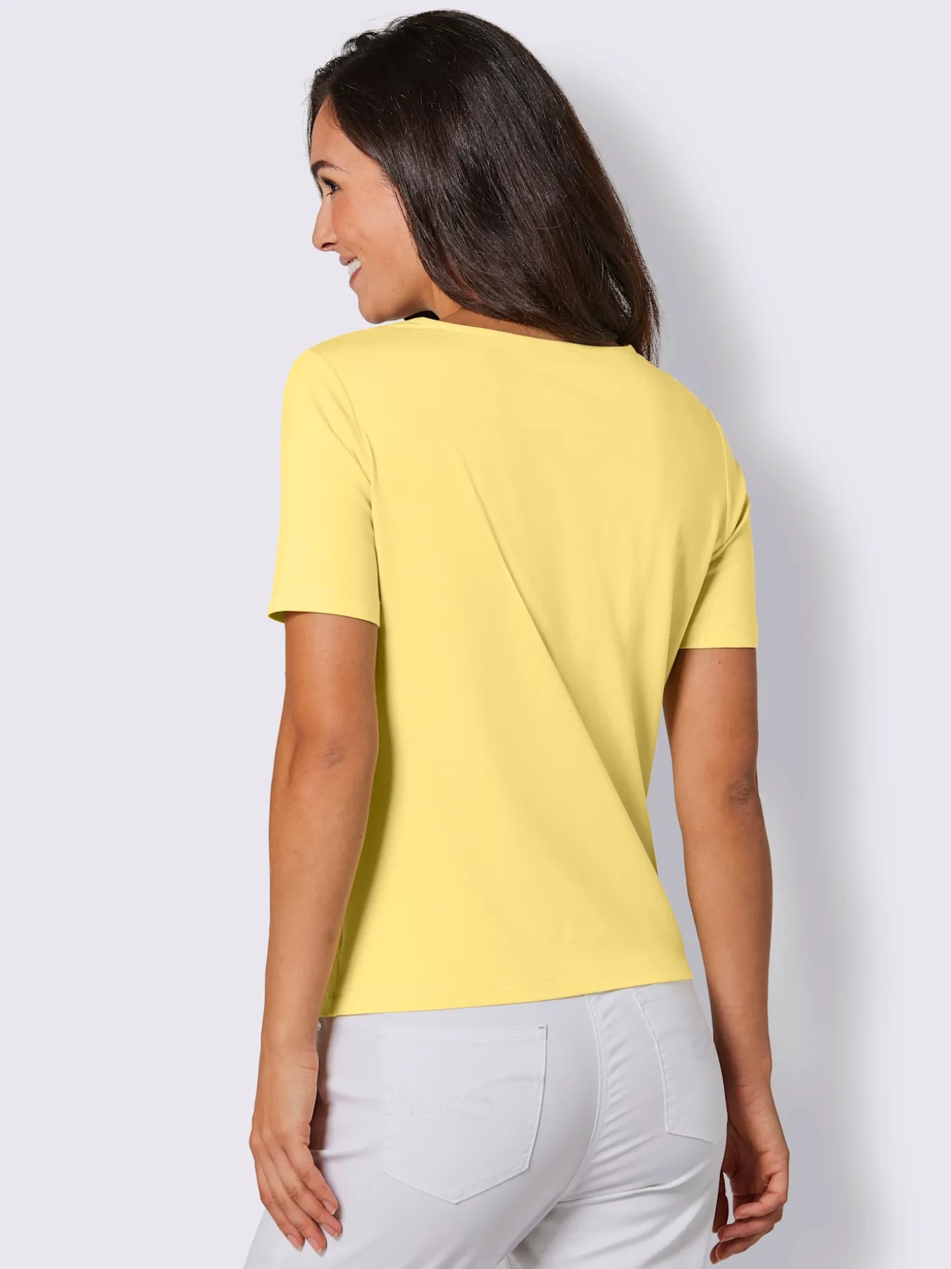 T-shirt en dentelle ultra-doux avec modal