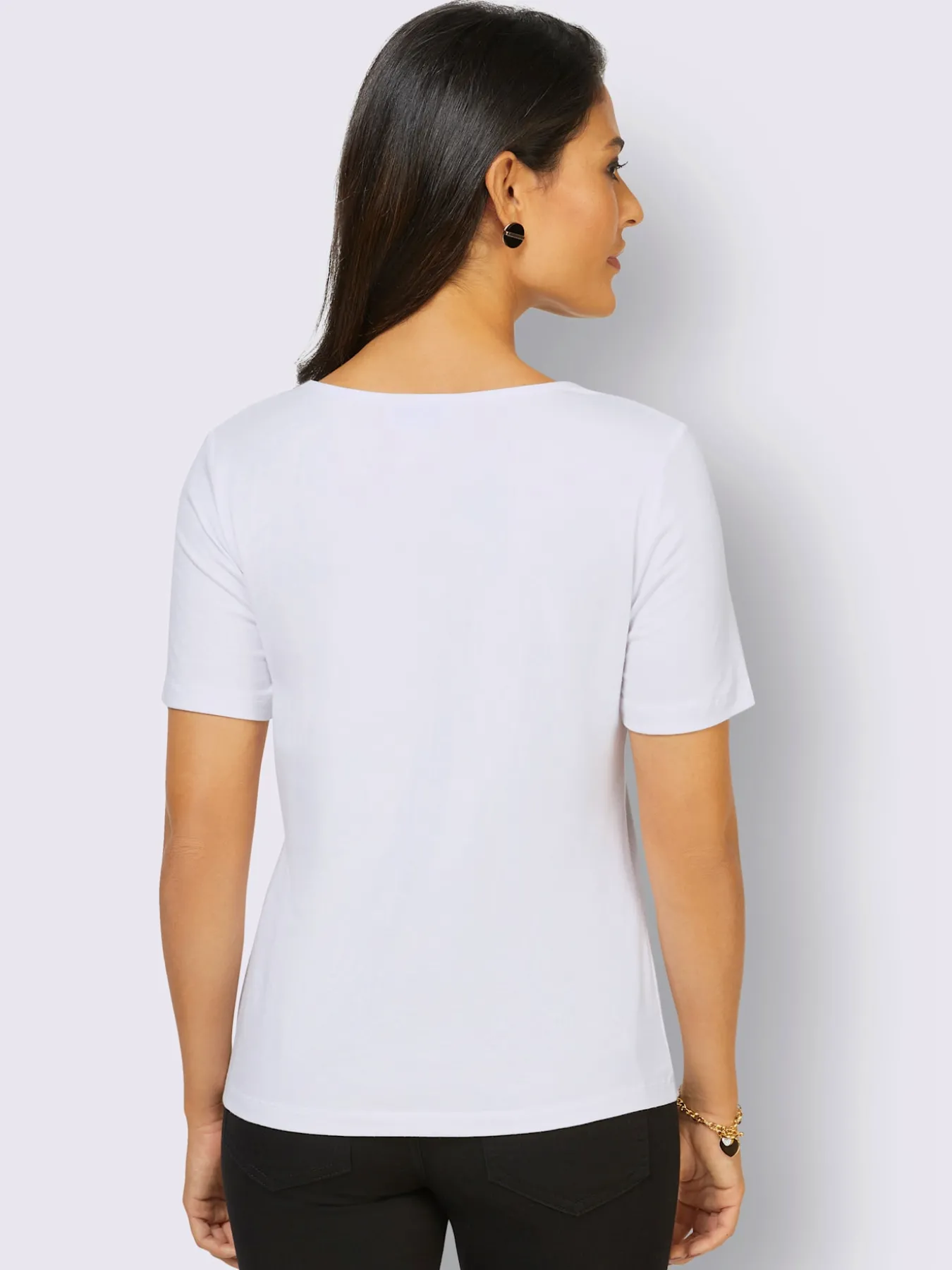 T-shirt en dentelle ultra-doux avec modal
