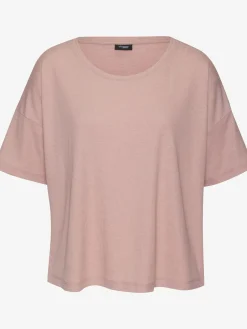 T-shirt en tricot côtelé