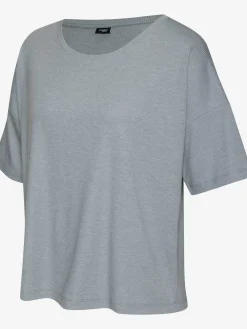 T-shirt en tricot côtelé