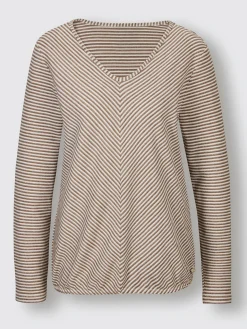T-shirt en v