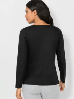 T-shirt en v 50% coton