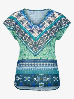 T-shirt en v légèreté estivale
