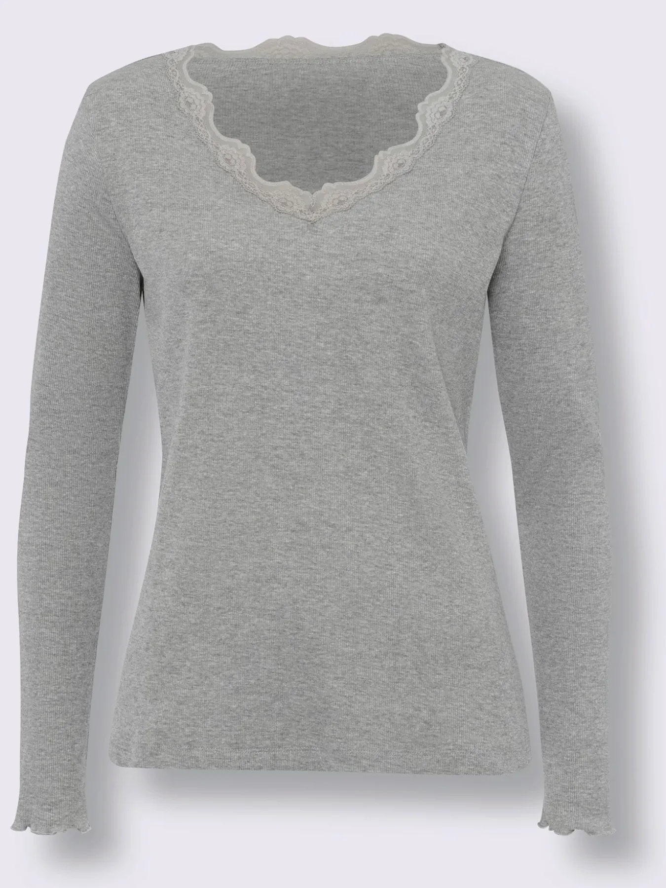 T-shirt en v look original et romantique