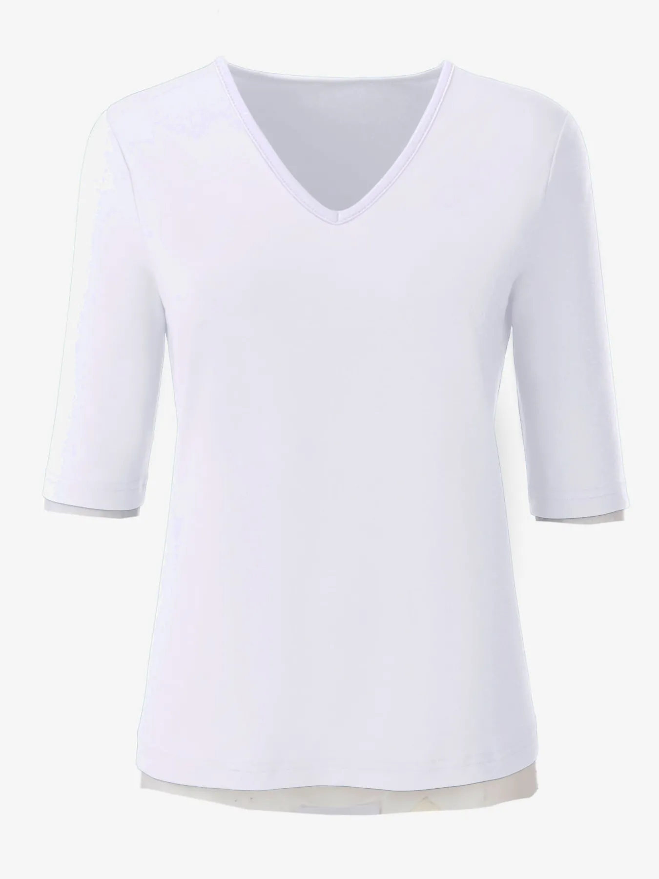 T-shirt en v toucher doux et agréable