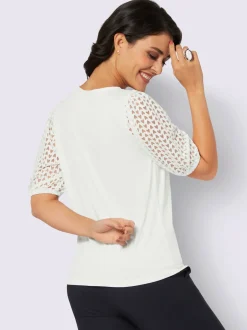 T-shirt en v viscose