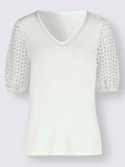 T-shirt en v viscose