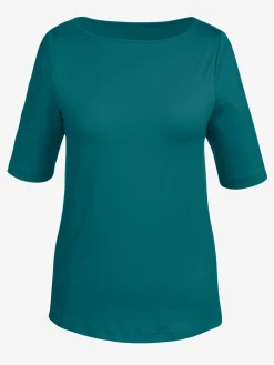 T-shirt encolure en u féminine