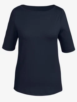 T-shirt encolure en u féminine